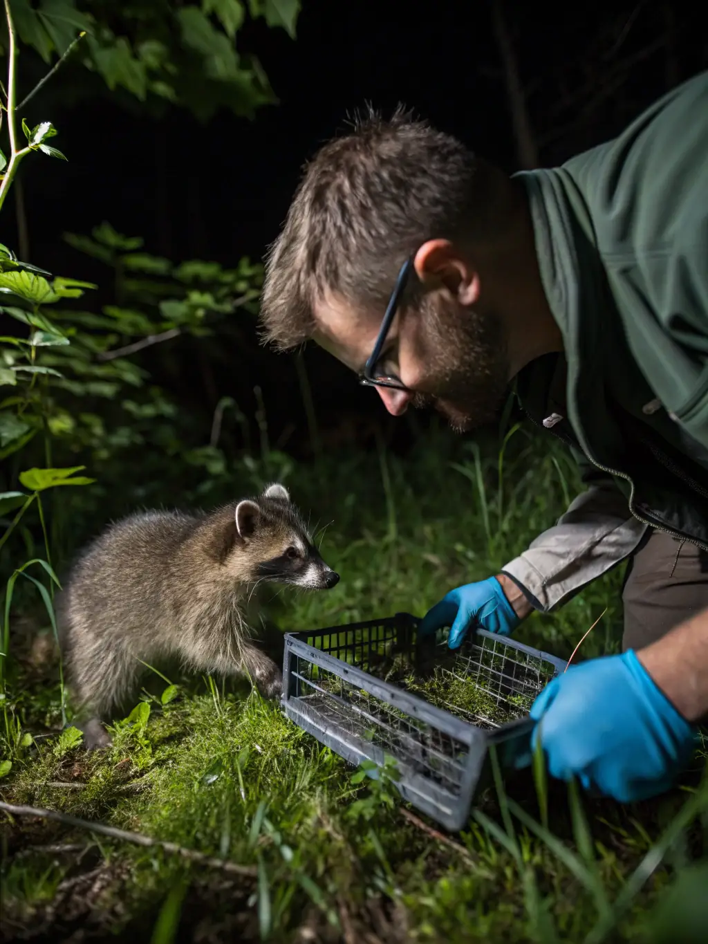 A picture of a rehabilitated animal being released back into the wild, symbolizing the positive impact of the organization's conservation efforts.